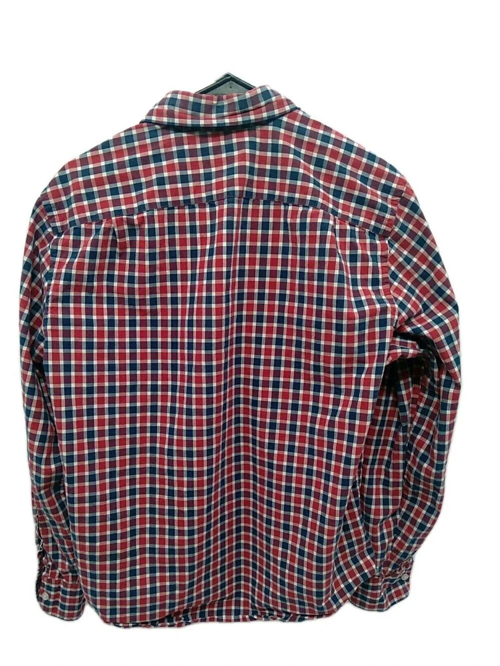 J Crew Shirt Mens Medium Multicolor Plaid Check Casual Preppy Classic Button Up